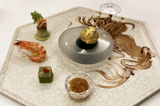 夕食　名古屋マリオットアソシアホテル中国料理「梨杏」
